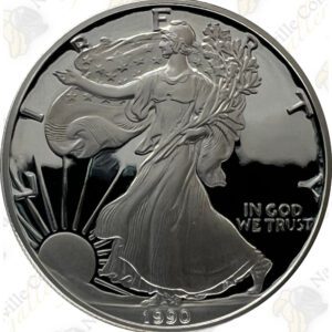 1990 1-oz Proof American Silver Eagle