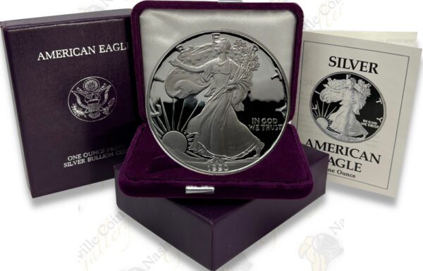 1990 1-oz Proof American Silver Eagle