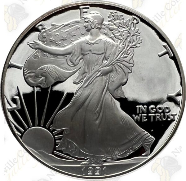 1991 1-oz Proof American Silver Eagle