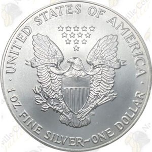 1991 1 oz American Silver Eagle - Brilliant Uncirculated