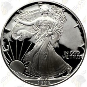 1992 1-oz Proof American Silver Eagle