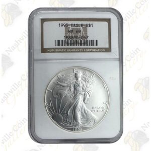 1995 American Silver Eagle - 1 oz - NGC MS69