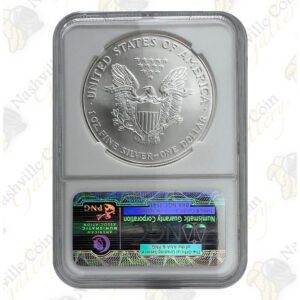 1998 American Silver Eagle - 1 oz - NGC MS69