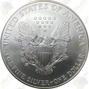 1998 1 oz American Silver Eagle - Brilliant Uncirculated - SKU #1392