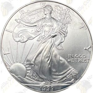 1999 1 oz American Silver Eagle - Brilliant Uncirculated - SKU #1392