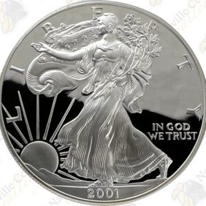 2001 1-oz Proof American Silver Eagle