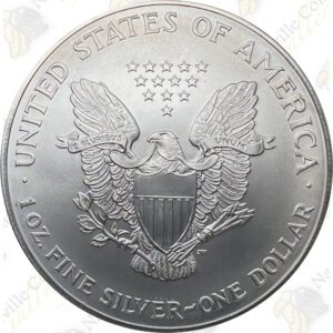 2000 1 oz American Silver Eagle – Brilliant Uncirculated