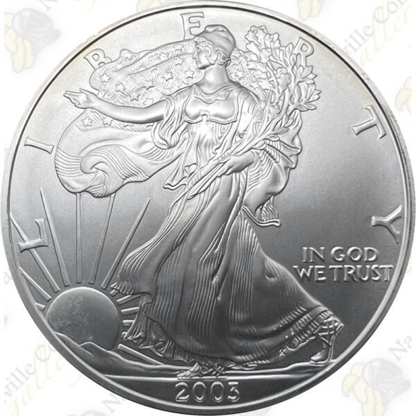 2003 1 oz American Silver Eagle – Brilliant Uncirculated