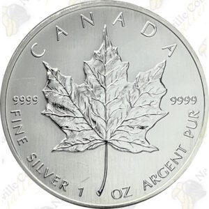 2005 CANADIAN SILVER MAPLE LEAF — 1 OZ — UNCIRCULATED