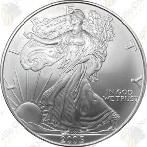 2005 1 oz American Silver Eagle – Brilliant Uncirculated