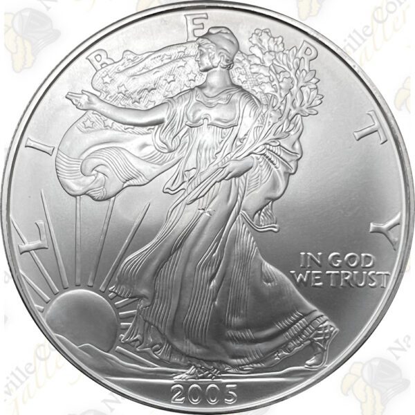 2005 1 oz American Silver Eagle – Brilliant Uncirculated