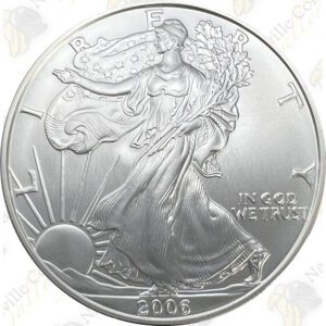 2006-W Burnished Uncirculated Silver Eagle