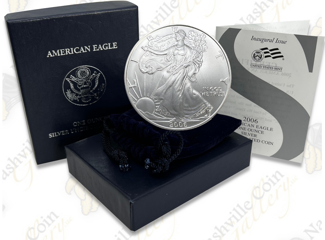2006-W Proof American Eagle 1 oz Silver Coin - Provident Metals™