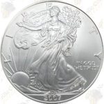 2007-W Burnished Uncirculated Silver Eagle