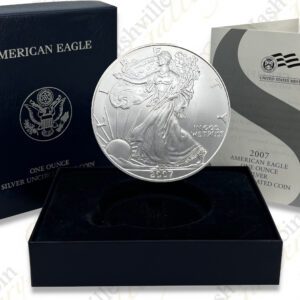 2007-W Burnished Uncirculated Silver Eagle