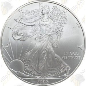 2008-W Burnished Uncirculated Silver Eagle