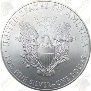 2008 1 oz American Silver Eagle – Brilliant Uncirculated