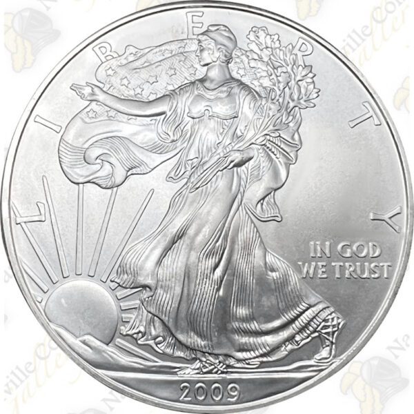 2009 1 oz American Silver Eagle – Brilliant Uncirculated