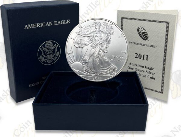 Proof Coin 1oz 2011-W American Silver Eagle 