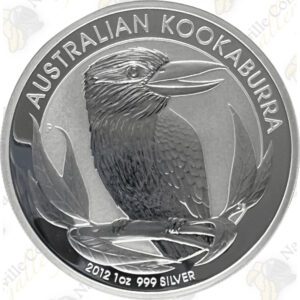 2012 Australian Kookaburra - 1 ounce .999 Fine Silver