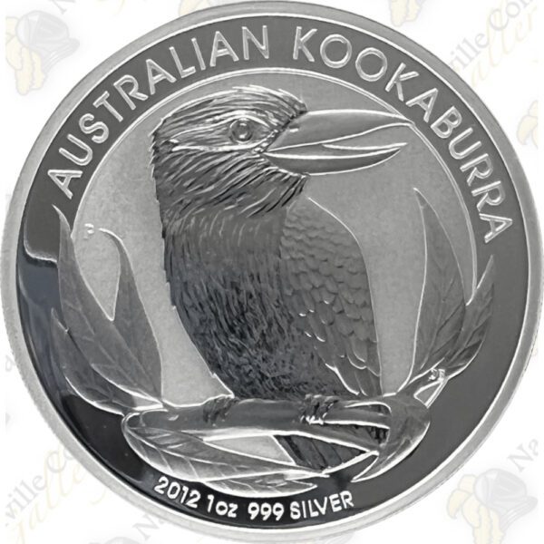 2012 Australian Kookaburra - 1 ounce .999 Fine Silver