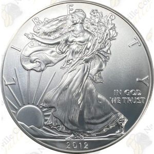 2012 1 oz American Silver Eagle - Brilliant Uncirculated