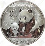 2012 China Silver Panda - 1 oz - Uncirculated - SKU #10412
