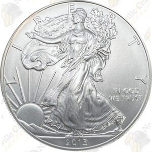 2013-W Burnished Uncirculated Silver Eagle