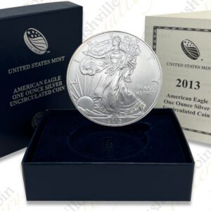 2013-W Burnished Uncirculated Silver Eagle