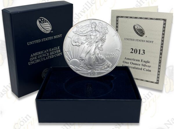 2013-W Burnished Uncirculated Silver Eagle