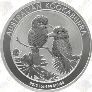 2013 Australian Kookaburra - 1 ounce .999 Fine Silver