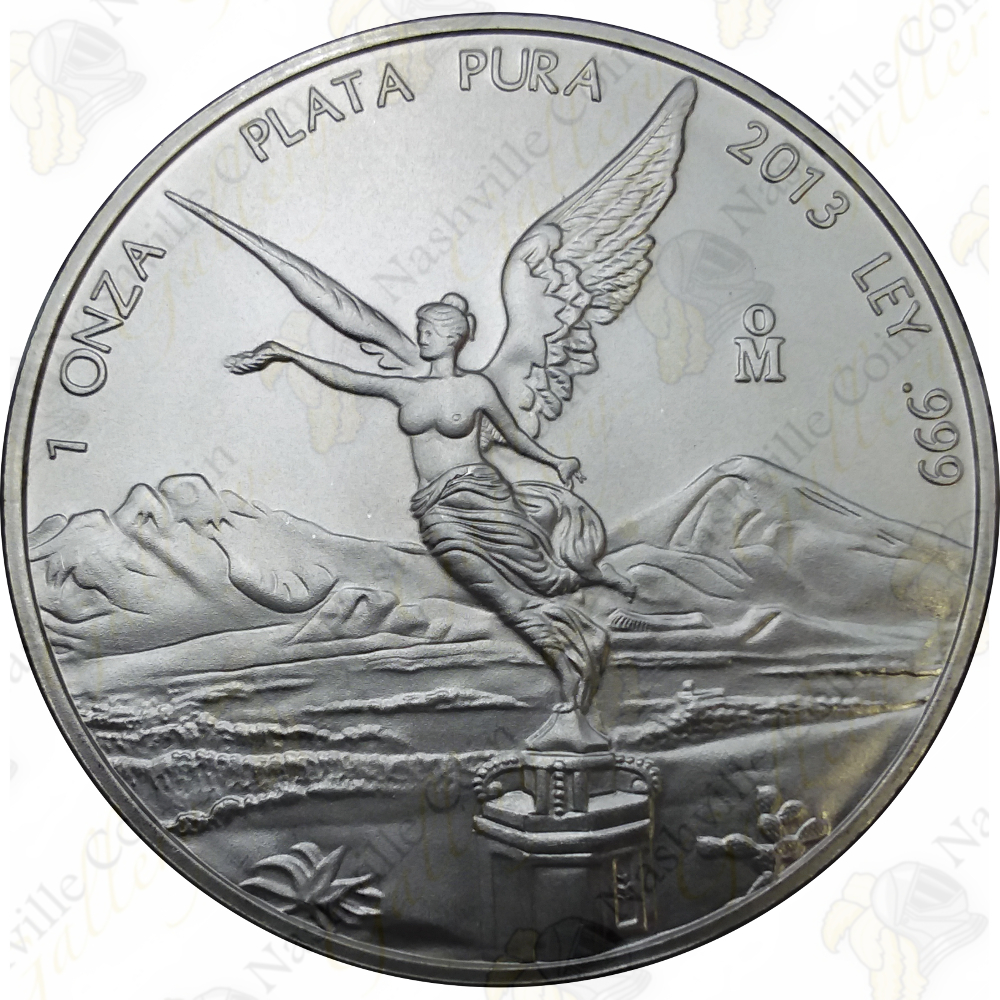 1 OUNCE .999 FINE SILVER SKU #23713 Details about   2013 MEXICAN SILVER LIBERTAD 