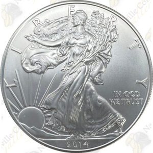 2014-W Burnished Uncirculated Silver Eagle