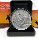2014 Australia $1 High Relief 1 oz .999 fine silver Kangaroo (Proof)