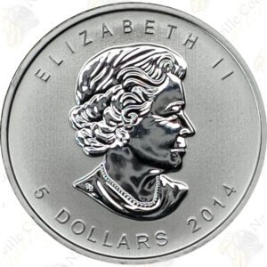 2014 Canada 1 oz .9999 fine silver Bald Eagle