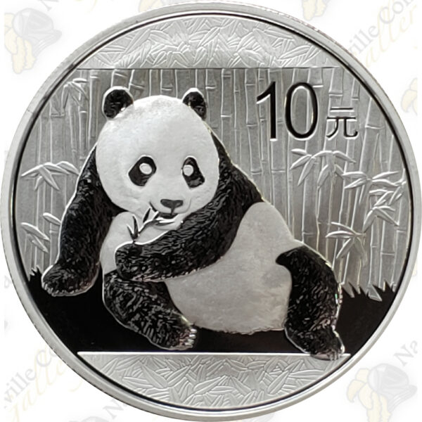 2015 1 oz Chinese Silver Panda – 10 Yuan – Uncirculated