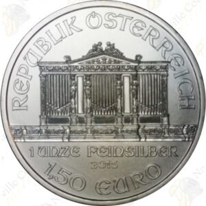 2015 Austria 1 oz .999 fine silver Philharmonic