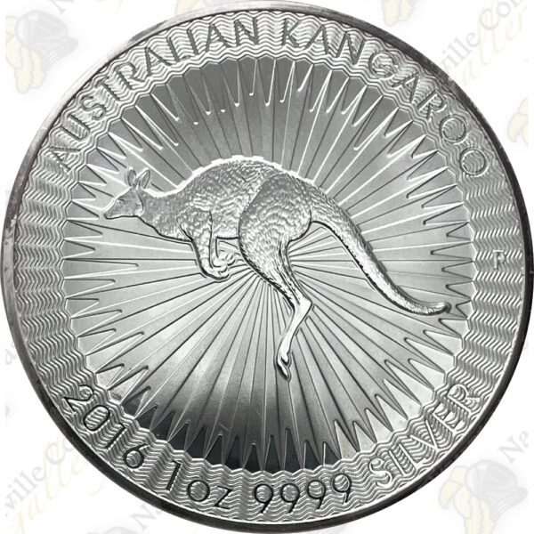 2016-P $1 Silver Australian Kangaroo - 1 oz .9999 Fine