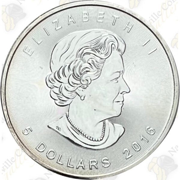 2016 Canada 1 oz .9999 fine silver Maple Leaf