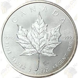 2016 Canada 1 oz .9999 fine silver Maple Leaf