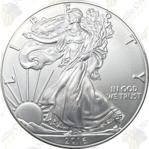 2016 1 oz American Silver Eagle – Brilliant Uncirculated
