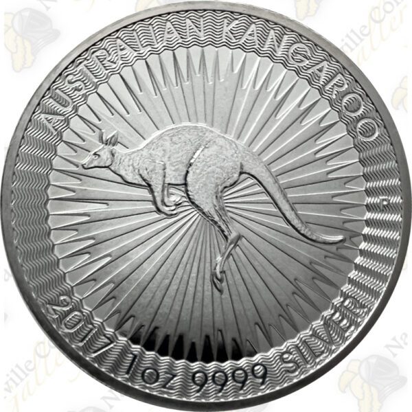 2017-P $1 Silver Australian Kangaroo - 1 oz .9999 Fine