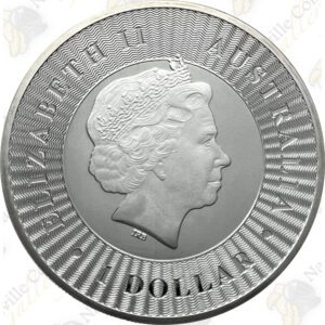 2017-P $1 Silver Australian Kangaroo - 1 oz .9999 Fine