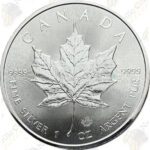 2017 Canada 1 oz .9999 fine silver Maple Leaf
