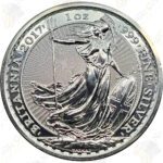 2017 Great Britain Silver Britannia – 1 oz – Uncirculated