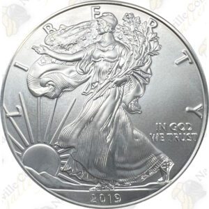 2019 1 OZ AMERICAN SILVER EAGLE - BRILLIANT UNCIRCULATED