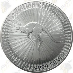 2020-P AUSTRALIA 1 OZ .9999 FINE SILVER KANGAROO