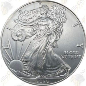 2020 1 OZ AMERICAN SILVER EAGLE - BRILLIANT UNCIRCULATED