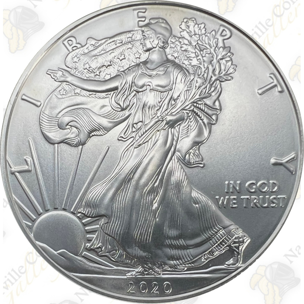 BU 2004 .999 Silver Better Date 1 oz Silver American Eagle