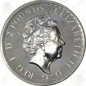 2020 Great Britain 1 oz .999 fine silver Britannia